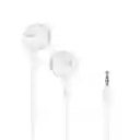 Miniso Audífonos de Cable de Moda Blanco 1.2 m E156