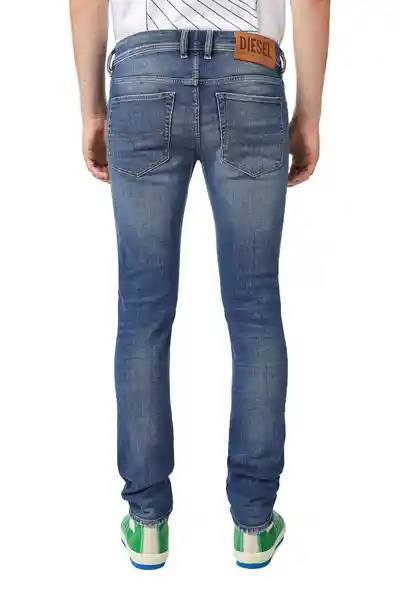 Diesel Jean Sleenker-X Para Hombre Azul Medio Talla 31