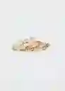 Anillo Aida Oro Talla M Mujer Mango
