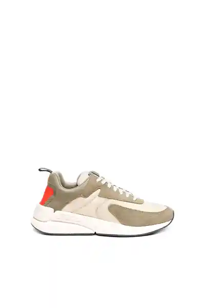 Diesel Tenis S-Serendipity Low cu Beige/Café Talla 8.5