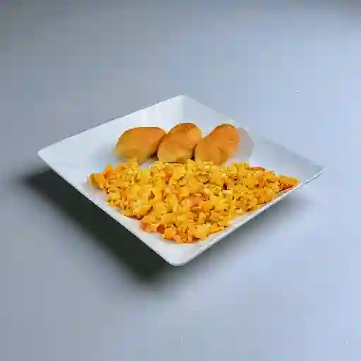 Huevos Pericos y Pan
