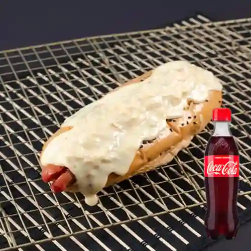 Combo Perro Ranchero + Coca-Cola Sabor Original 400 ml