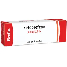 Genfar Ketoprofeno Gel (2.5 %)