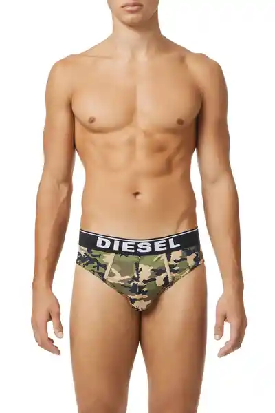 Diesel Ropa Interior Umbr-Andrethreepack Verde Militar Talla M