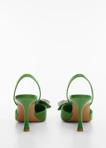 Zapatos Iris-A Verde Talla 41 Mujer Mango