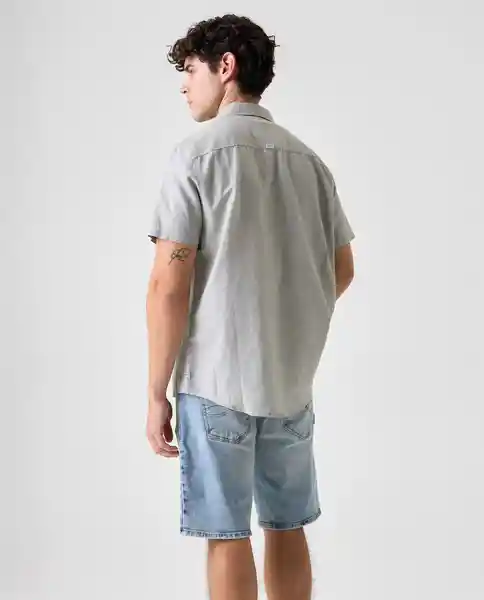 Camisa Hombre Verde Talla S 812G006_VER166008 Americanino