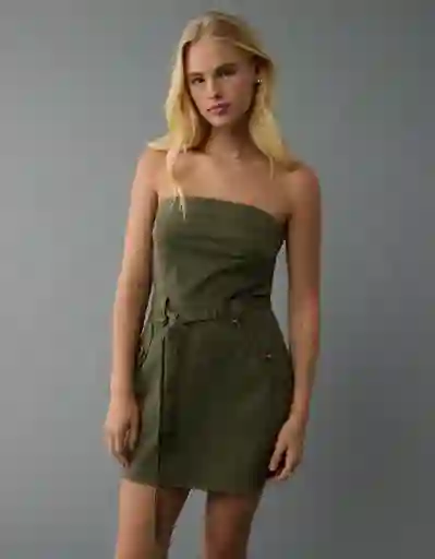 Vestido Mujer Verde Talla: 2 8248309 American Eagle