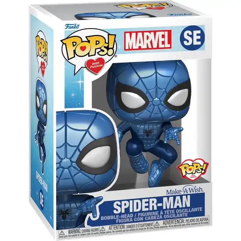 Funko Pop Spider-man (se) - Marvel With Purpose