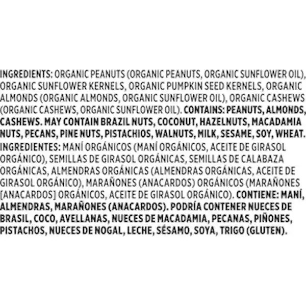 Members Selection Mezcla Orgánica de Frutos Secos y Semillas