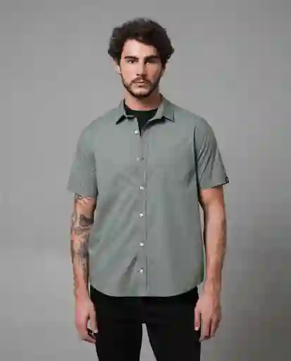 Camisa Hombre Verde S 110 G100_VER196110 Rifle