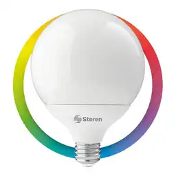 Steren Foco Globo Led 15W Wi-Fi Rgb