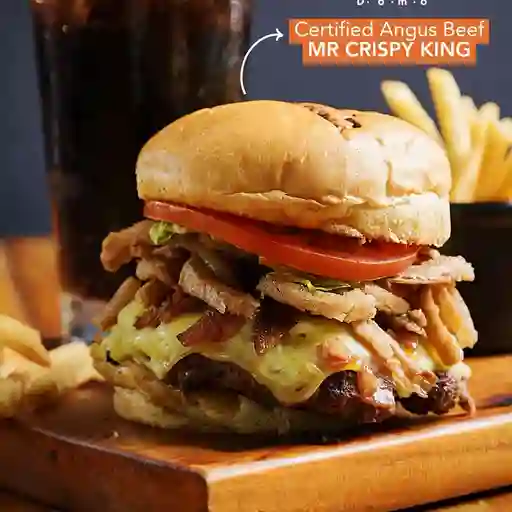 Hamburguesa mr crispy king