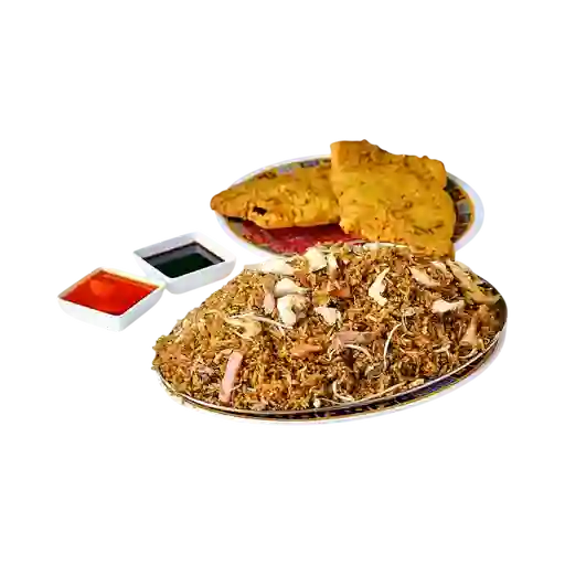 Arroz chino, 2 chuletas