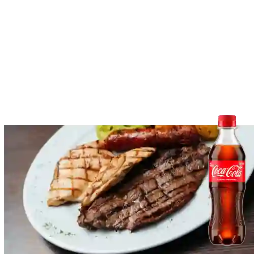 Combo Asado Mixto + Coca Cola Original 400ml