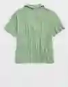 Pijama Aerie Verde Talla: SMALL 1416308 American Eagle