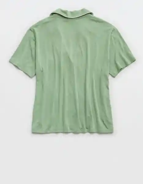 Pijama Aerie Verde Talla: SMALL 1416308 American Eagle
