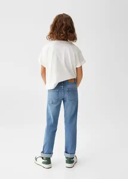 Jean Regular4 Tejano Medio Talla 13 Niños Mango