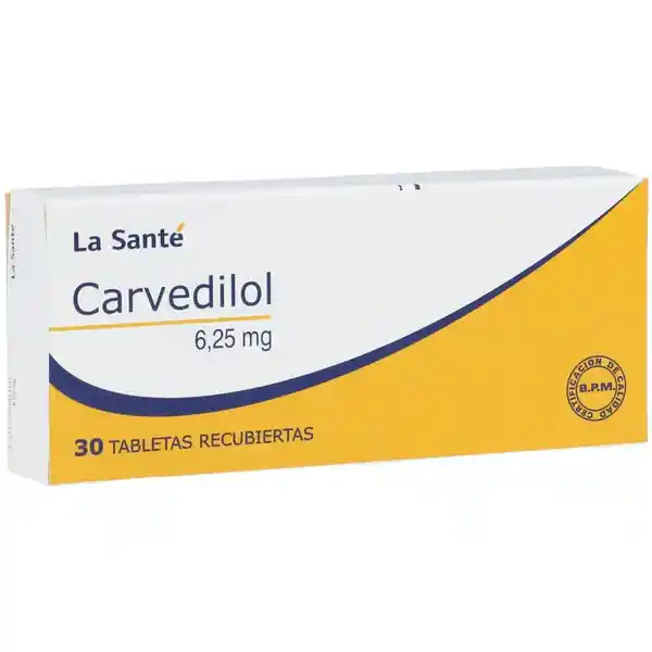 La Santé Carvedilol (6.25 mg)