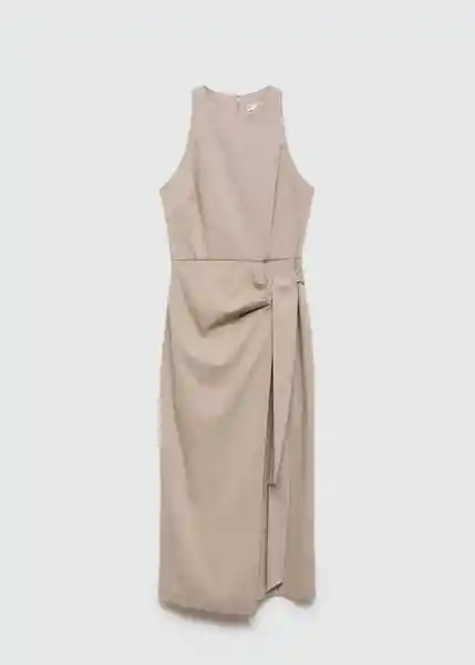 Vestido Lapi-h Beige Talla XS Mujer Mango