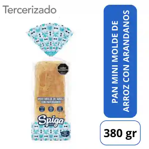 Spiga Pan Mini Molde de Arroz Con Arándanos