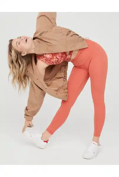 Leggings Aerie Naranja Talla LG REGULAR American Eagle