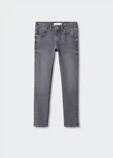 Jean Skinny Tejano Gris Talla 08 Niños Mango