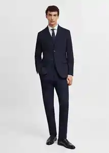Blazer Americana Brasilia Navy Talla 46 Hombre Mango