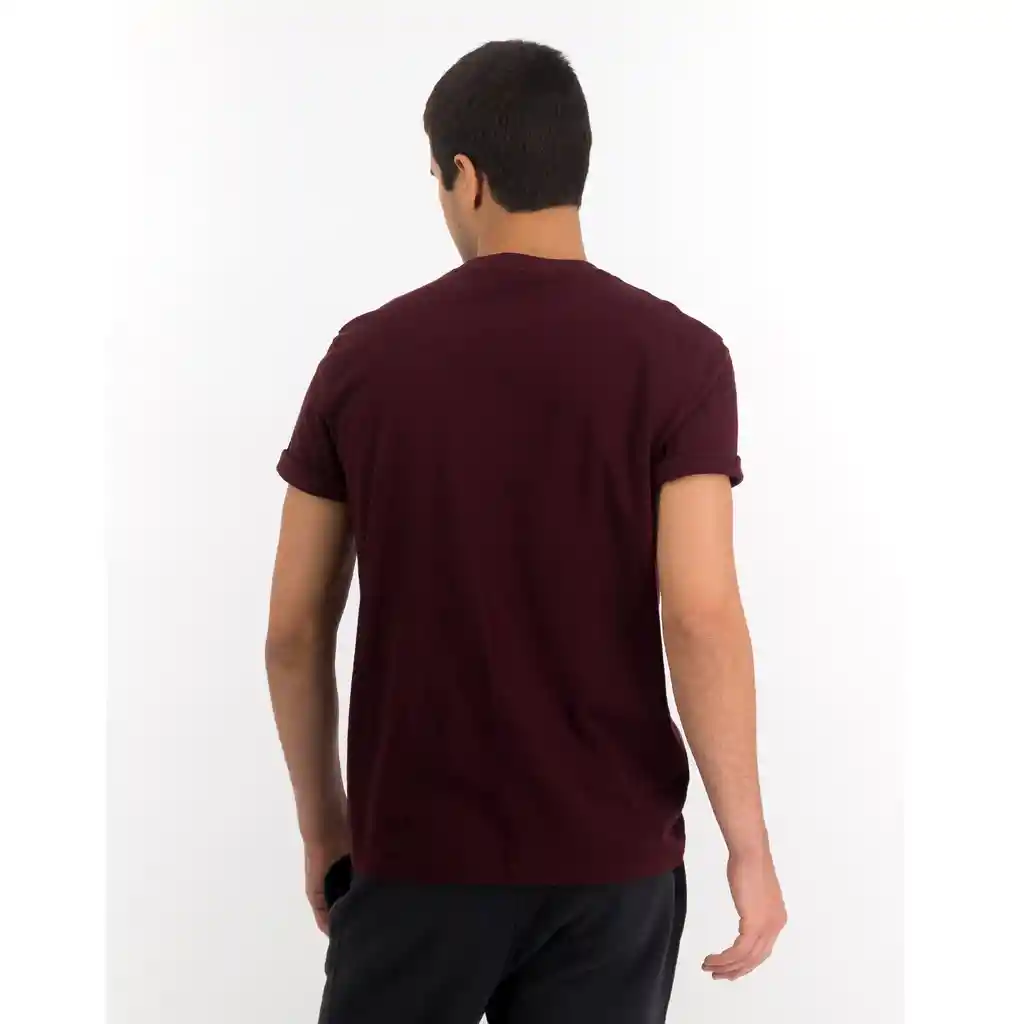 Camiseta Borgoña Talla X-large Hombre American Eagle
