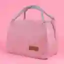 Lonchera Rectangular Lisa Serie Rosa Miniso