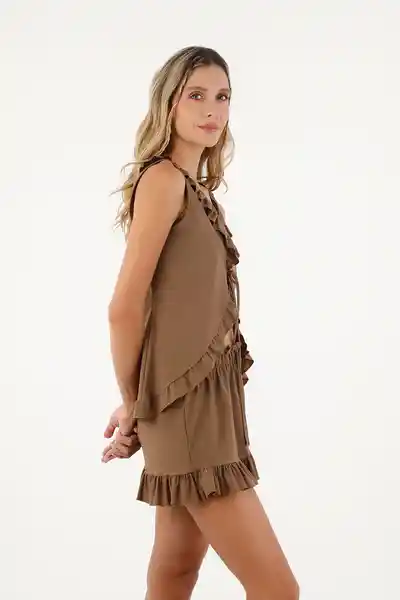 Top Amanecer Café Talla 02 M