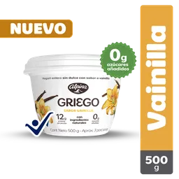 Alpina Yogurt Griego Vainilla Entero Sin Dulce