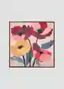 Pañuelo Poppy Rosa Talla 99 Mujer Mango