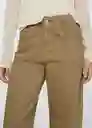 Jean Bet Khaki Talla 32 Mujer Mango