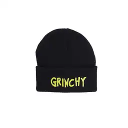 Gorro Tejido Serie The Grinch Negro Miniso