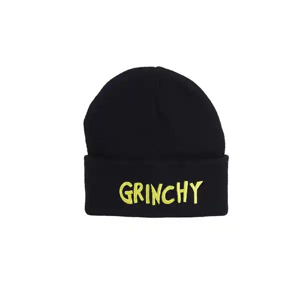 Gorro Tejido Serie The Grinch Negro Miniso