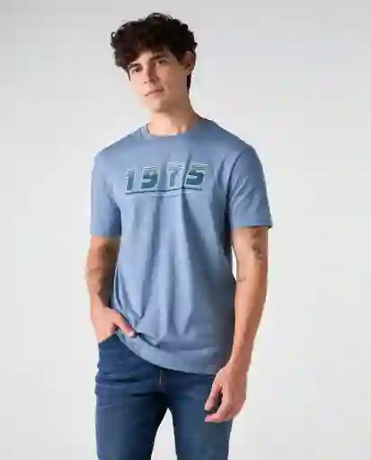 Camiseta Hombre Azul Talla XL 842G027_AZU184220 Americanino
