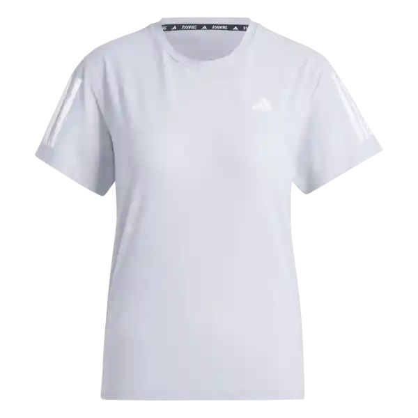 Adidas Camiseta Manga Corta Otr B Tee Correr Mujer Gris Talla M