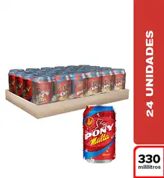 Pony Malta Pack 330 mL x 24 Und