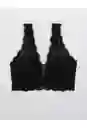 Bralette Negro Talla Large Aerie American Eagle