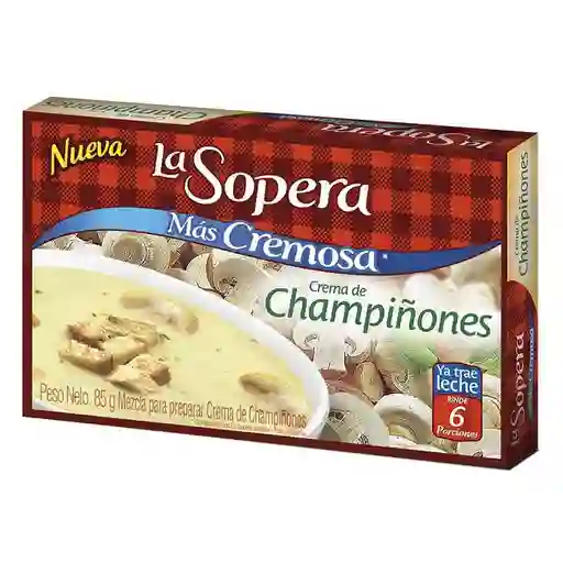 Sopera Crema Champiñones