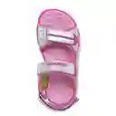 Los Gomosos Sandalias Neko Niña Fucsia Plata Talla 26