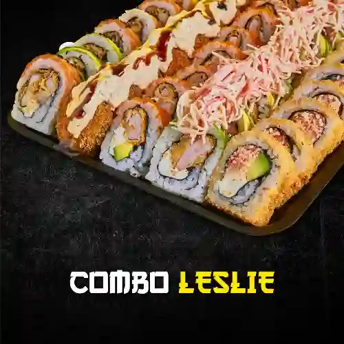 Combo Leslie -5 Rollos - 50 Bocados