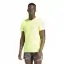 Adidas Camiseta Own The Run Tee Para Hombre Verde Talla M