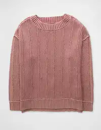 Suéter Tejido Mujer Rosa Talla X-Small 1652615 American Eagle