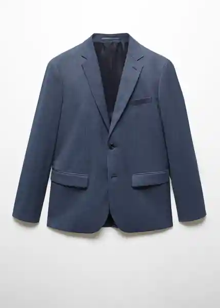 Blazer Americana Paris Indigo Talla 50 Hombre Mango