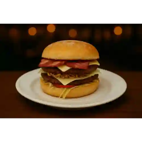 Hamburguesa Doble Deluxe