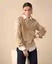 Tejido Beige Taupe Medio Talla L 461G121 Espirit