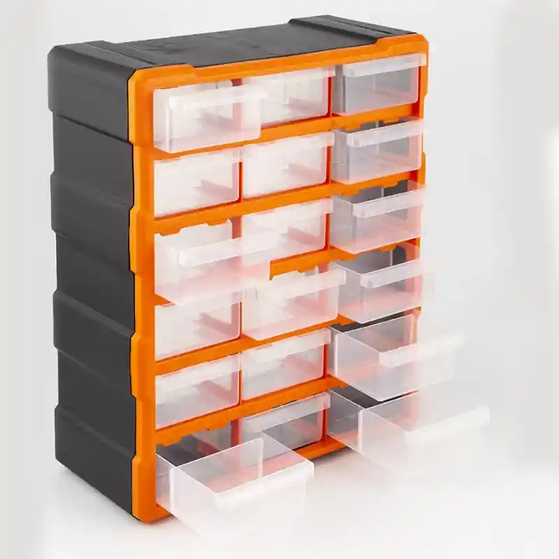 Tactix Caja Organizadora de Pared 18 Compartimentos 320634