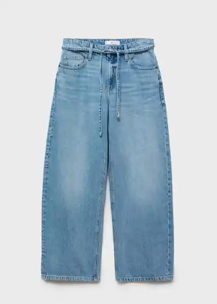 Jean Kika Tejano Medio Talla 38 Mujer Mango