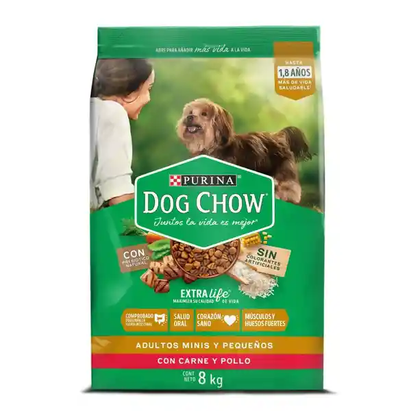 Dog Chow Alimento Para Perro Adulto Minis y Pequeños